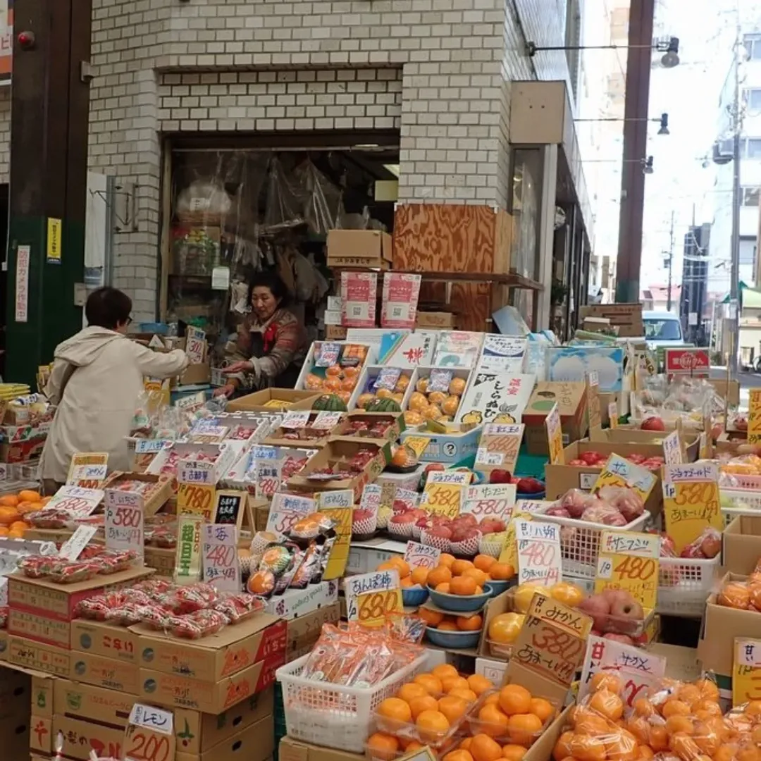 生駒駅南エリアからの参加店。フルーツ